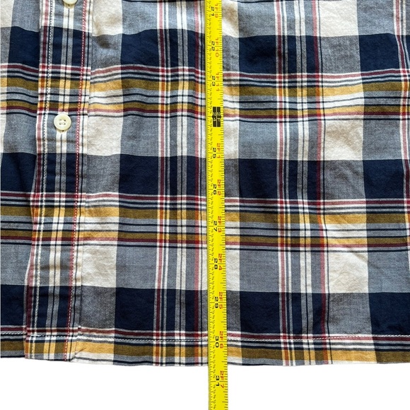 Pendleton Plaid Short Sleeve Button Up Shirt | Men's L - Picture 8 of 9